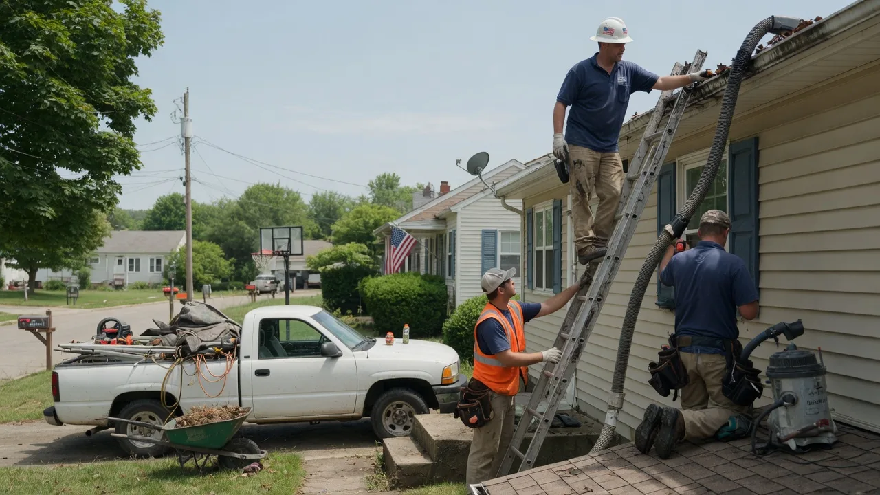 Gutter Installation in Louisville, MS near me
